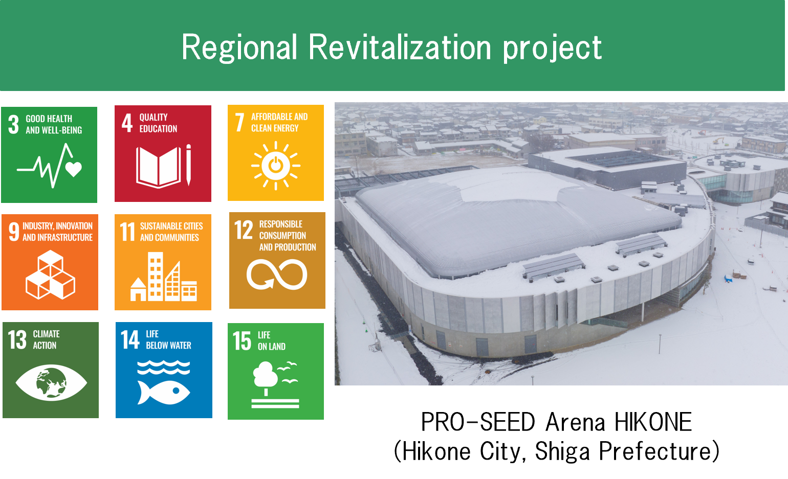 Regional Revitalization project